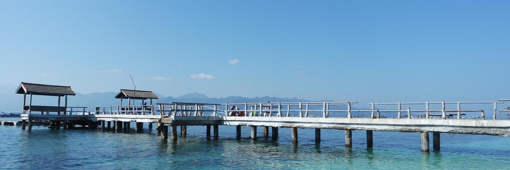 Hafen von Gili Trawangan